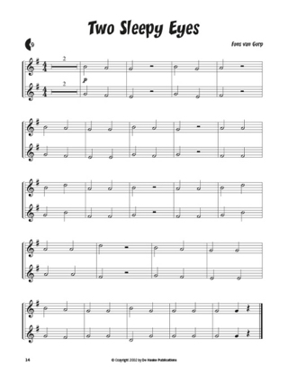 Kids Play Easy Solo - Saxophone Alto - Gorp Fons Van - Partition